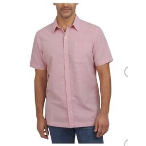 Lands' End Men's Short Sleeve Woven Shirt Size XXL NEW # J-320